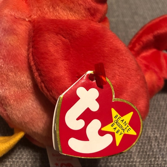 RARE TY Beanie Babies "STRUT" Rooster Retired 1996 - Picture 3 of 7